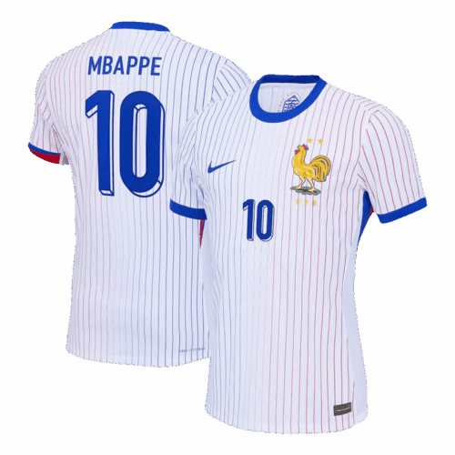 459469_1 France MBAPPE #10 アウェイ ユニフォーム オーセンティック EURO 2024