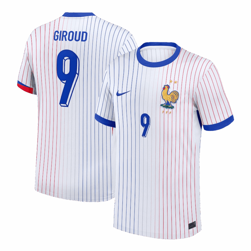 France GIROUD #9 アウェイ ユニフォーム EURO 2024