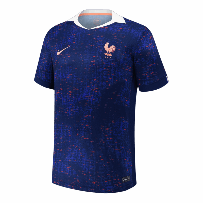 France ホーム サッカーユニフォーム 2025 Blue - レディース