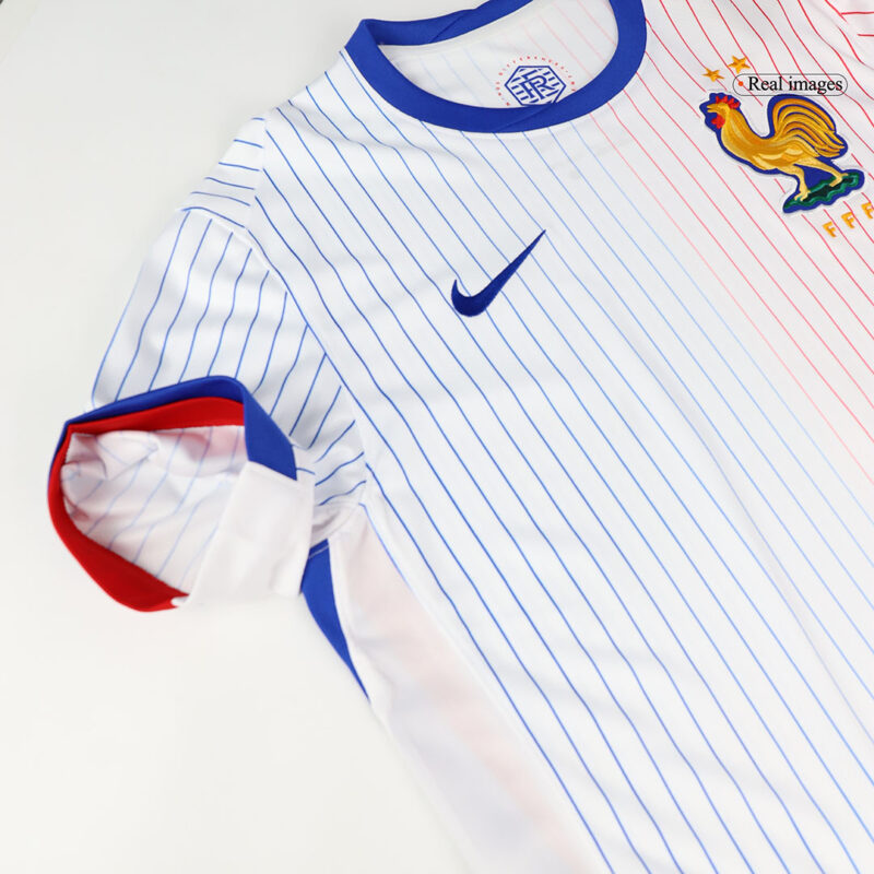 KOLO MUANI#12 France Euro Away Soccer Jersey White
