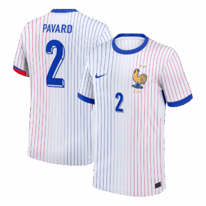 612517_1 PAVARD #2 France Euro Away Soccer Jersey White