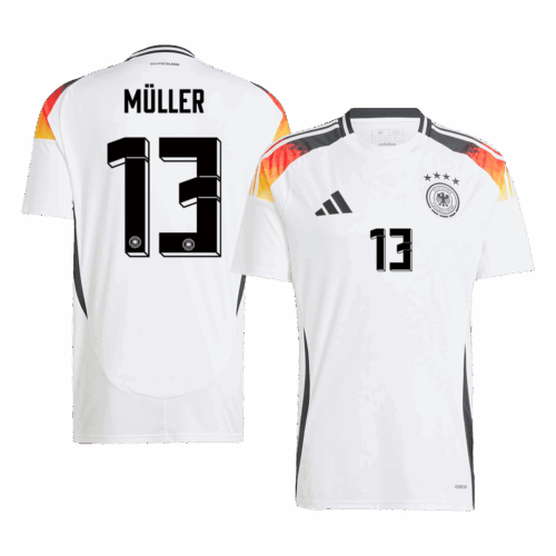 Germany MÜLLER #13 ホーム ユニフォーム EURO 2024
