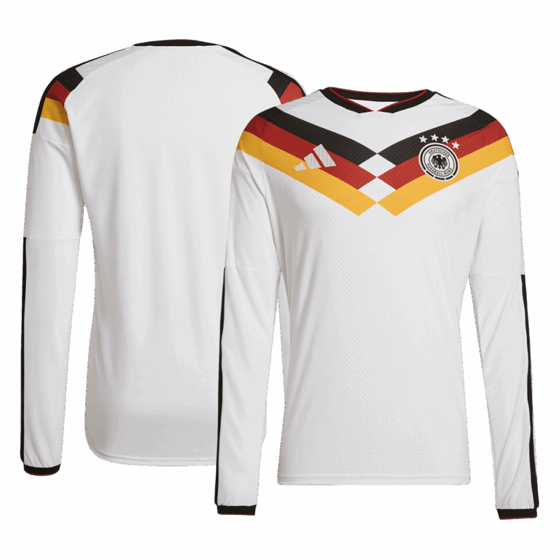 627493_3 Germany Long Sleeve Home Soccer Jersey 2026
