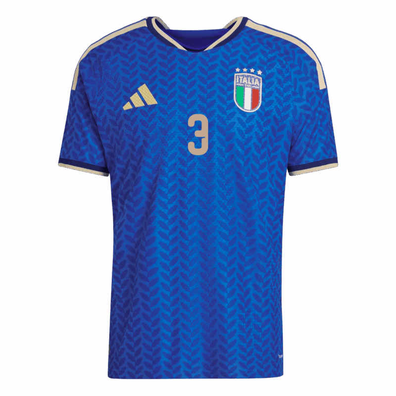 Italy DIMARCO #3 Home Soccer Jersey Authentic 2026