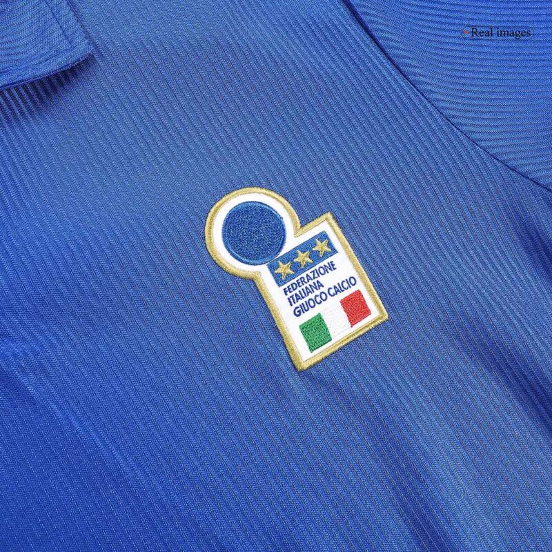 Italy BAGGIO R. #18 ホーム サッカーユニフォーム Retro 1998