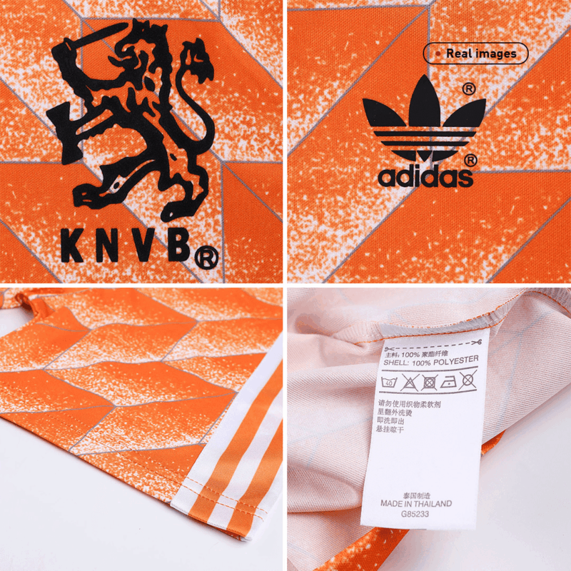 Netherlands ホーム サッカーユニフォーム Retro 1988