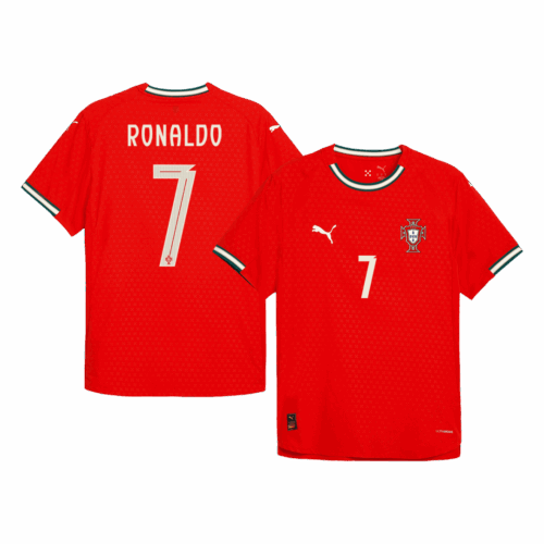 597250_1 Portugal RONALDO #7 ホーム サッカーユニフォーム オーセンティック 2025