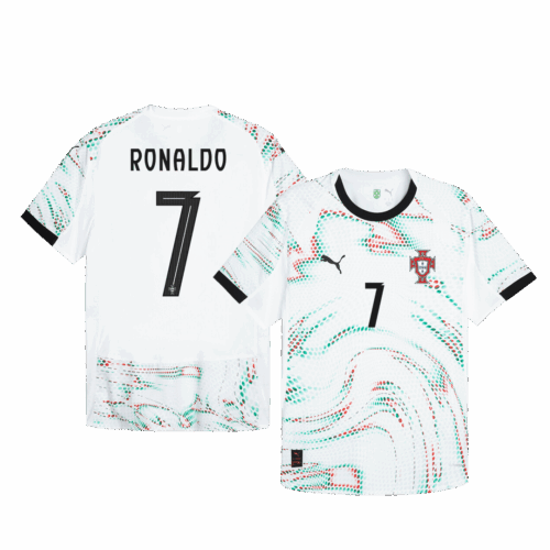 597251_1 Portugal RONALDO #7 アウェイ サッカーユニフォーム オーセンティック 2025