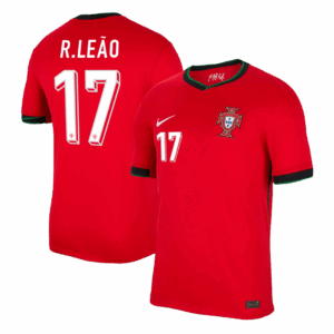 506888_1 Portugal R.LEÃO #17 ホーム ユニフォーム EURO 2024