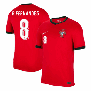 506889_1 Portugal B.FERNANDES #8 ホーム ユニフォーム EURO 2024