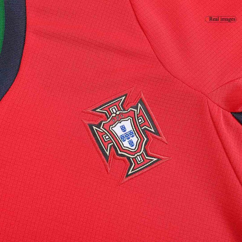 Portugal ホーム ユニフォーム キット EURO 2024 キッズ 上下セット