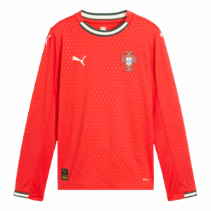 Portugal 長袖 ホーム サッカーユニフォーム 2025