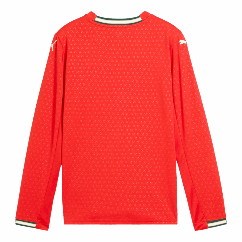 Portugal 長袖 ホーム サッカーユニフォーム 2025