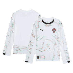 Portugal 長袖 アウェイ サッカーユニフォーム 2025