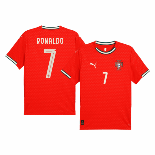 597211_1 Portugal RONALDO #7 ホーム サッカーユニフォーム 2025