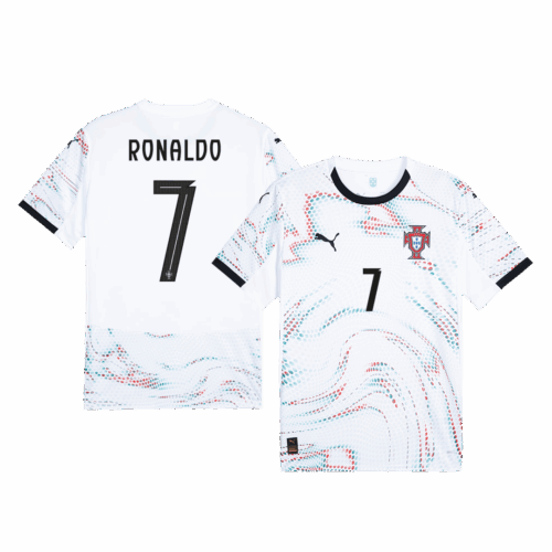 597212_1 Portugal RONALDO #7 アウェイ サッカーユニフォーム 2025