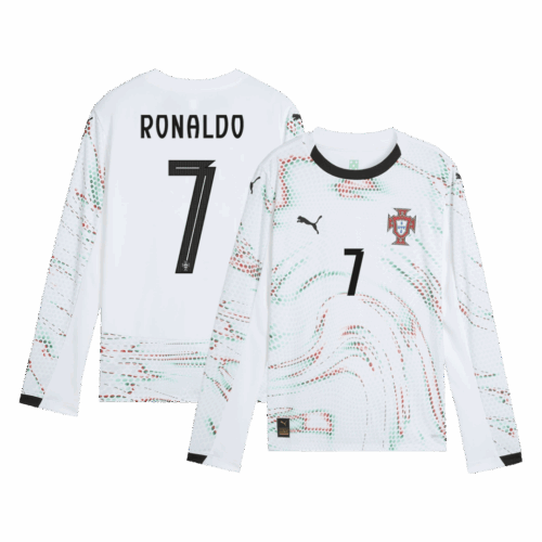 597244_1 Portugal RONALDO #7 アウェイ サッカーユニフォーム 2025