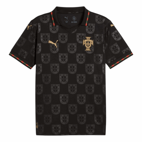 Portugal Concept Special Soccer Jersey World Cup 2026 Black