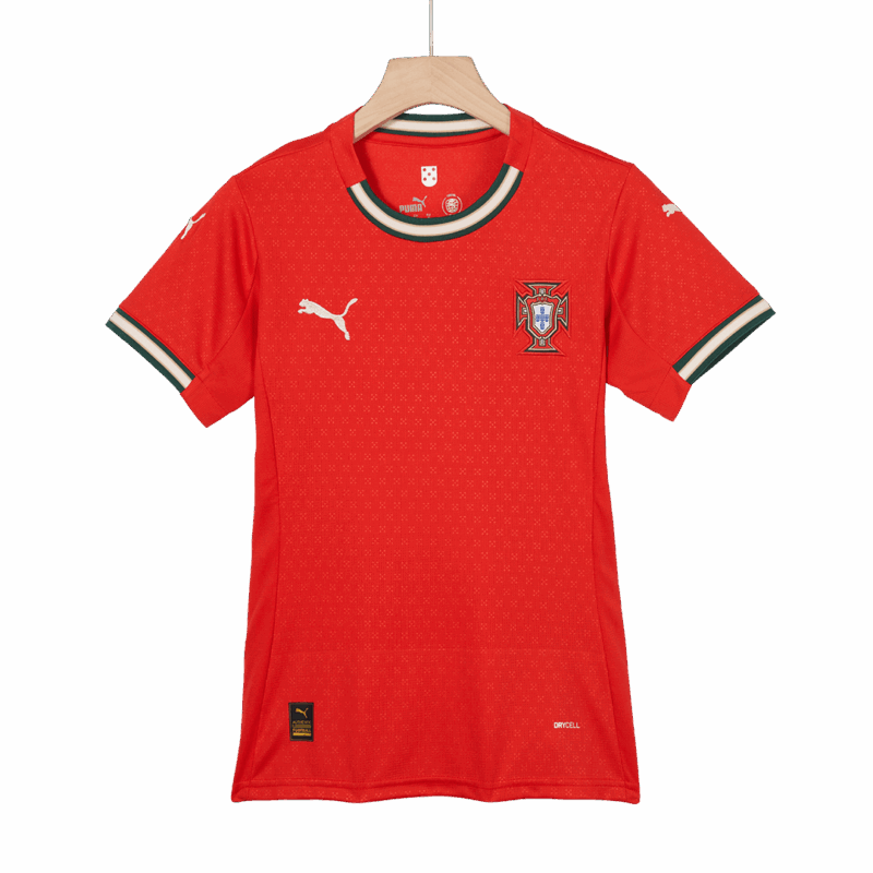 レディース Portugal ホーム サッカーユニフォーム 2025