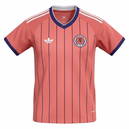 Scotland Away Soccer Jersey World Cup 2026 Pink
