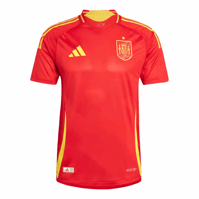 453667_1 Spain ホーム ユニフォーム オーセンティック EURO 2024