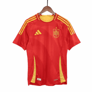 453667_3 Spain ホーム ユニフォーム オーセンティック EURO 2024