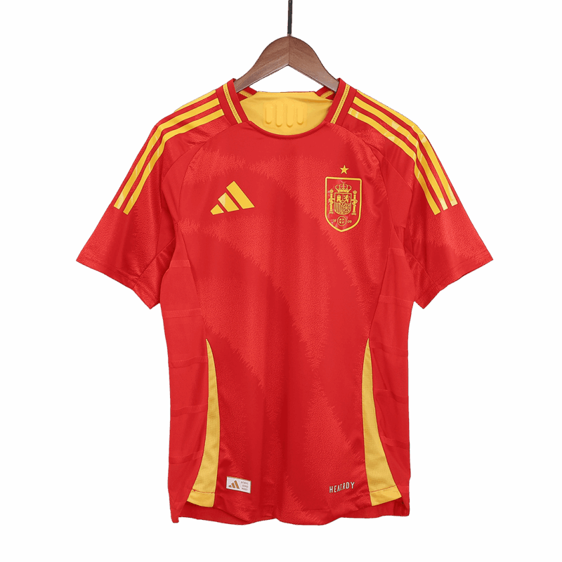 453667_4 Spain ホーム ユニフォーム オーセンティック EURO 2024