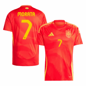 461520_1 Spain MORATA #7 ホーム ユニフォーム EURO 2024