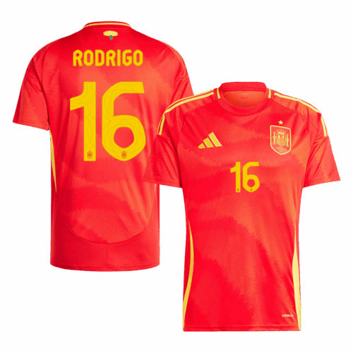 Spain RODRIGO #16 ホーム ユニフォーム EURO 2024