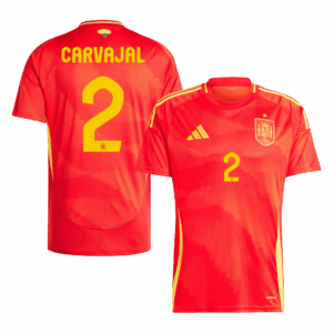 483487_1 Spain CARVAJAL #2 ホーム ユニフォーム EURO 2024