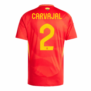 483487_3 Spain CARVAJAL #2 ホーム ユニフォーム EURO 2024