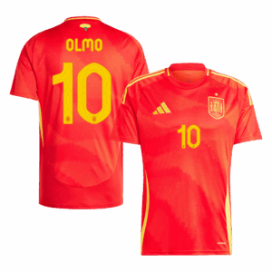 486776_1 Spain OLMO #10 ホーム ユニフォーム EURO 2024