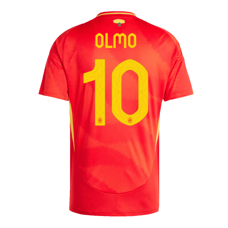 486776_3 Spain OLMO #10 ホーム ユニフォーム EURO 2024