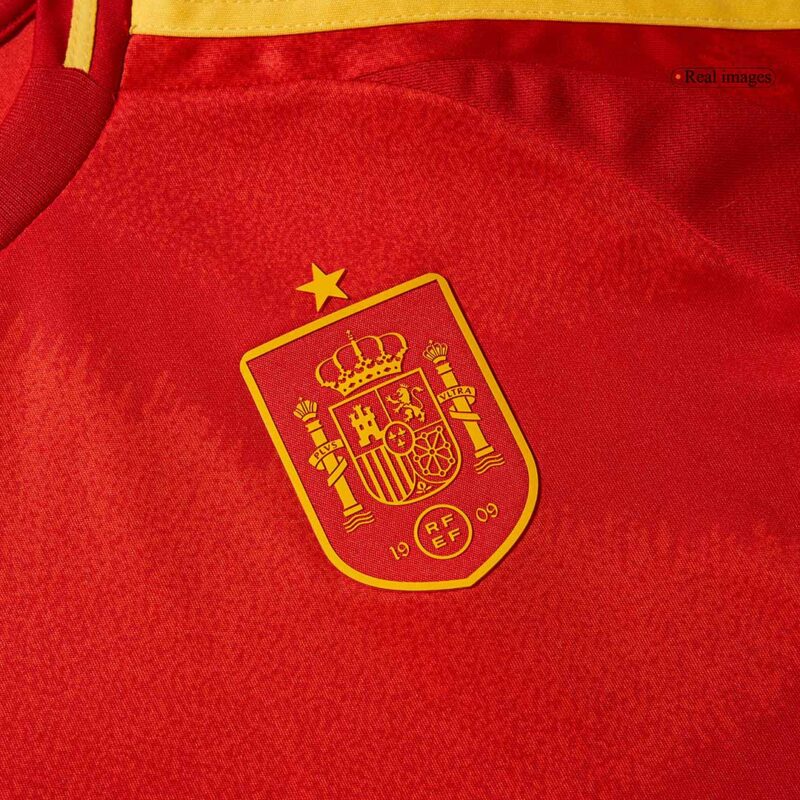 Spain ホーム ユニフォーム キット EURO 2024 キッズ 上下セット
