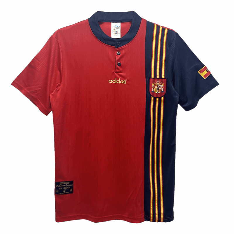 486875_4 Spain ホーム ユニフォーム Retro 1996