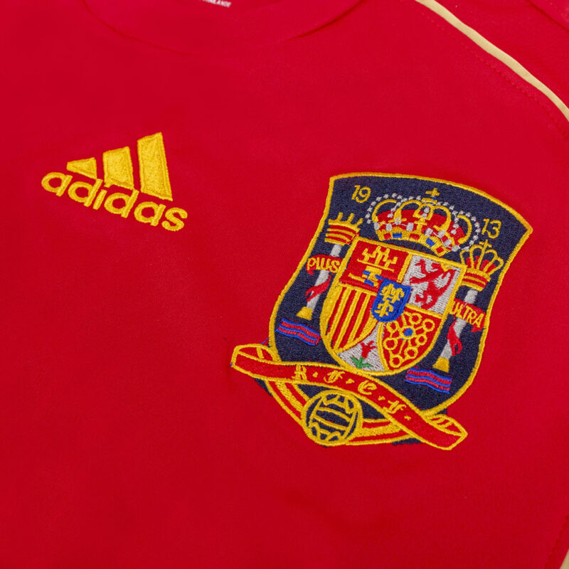 Spain ホーム サッカーユニフォーム Retro 2008