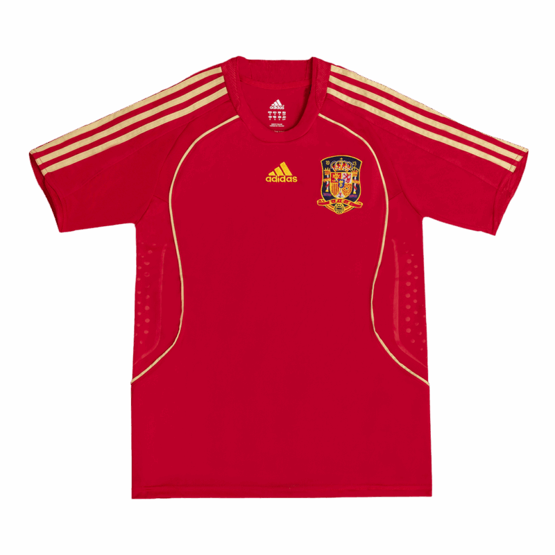 Spain ホーム サッカーユニフォーム Retro 2008