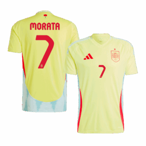 Spain MORATA #7 アウェイ ユニフォーム EURO 2024