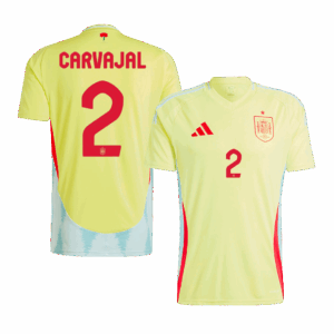 483488_1 Spain CARVAJAL #2 アウェイ ユニフォーム EURO 2024